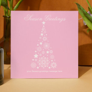 Logo Corporate Season Greetings Happy holiday Card