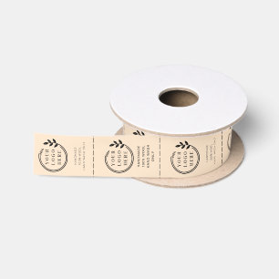 Logo Custom Business Garment Care Clothing Labels Satin Ribbon