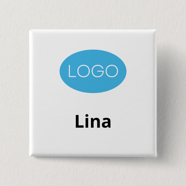 Logo Custom Name Badge (Front)