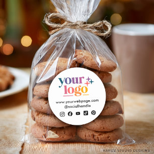 Logo Custom Social Media Icons Sticker