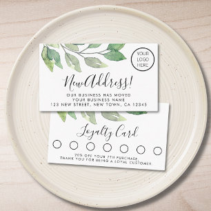 Logo Customer Loyalty Card