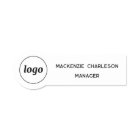 Logo Employee Staff Magnetic or Pin Name Tag