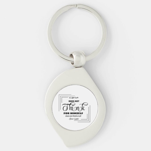 Logo Focus Keyring (Front)