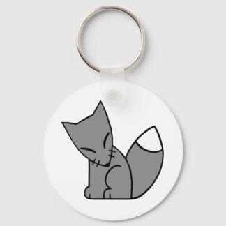 Logo Fox (grey) Key Ring