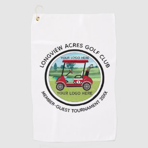 Logo Golf Club League Swag Tournament  Towel