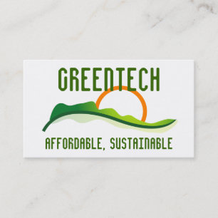 Logo - Green Sunrise Business Card