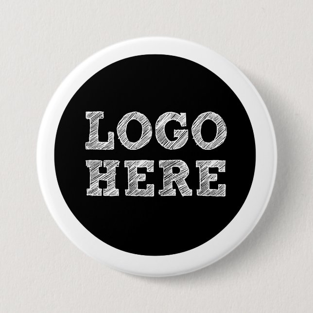 Logo Here 7.5 Cm Round Badge (Front)
