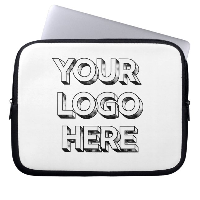 Logo Here Laptop Sleeve (Front)