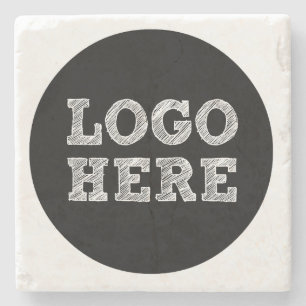 Logo Here Stone Coaster