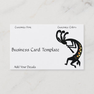 Logo Kokopelli Business Card