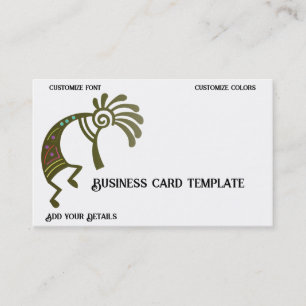 Logo Kokopelli Business Card