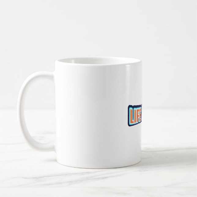 Logo life is good  coffee mug (Left)