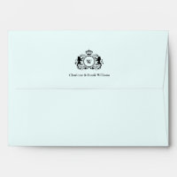 Logo Lion Monogram Elegant Lightblue
