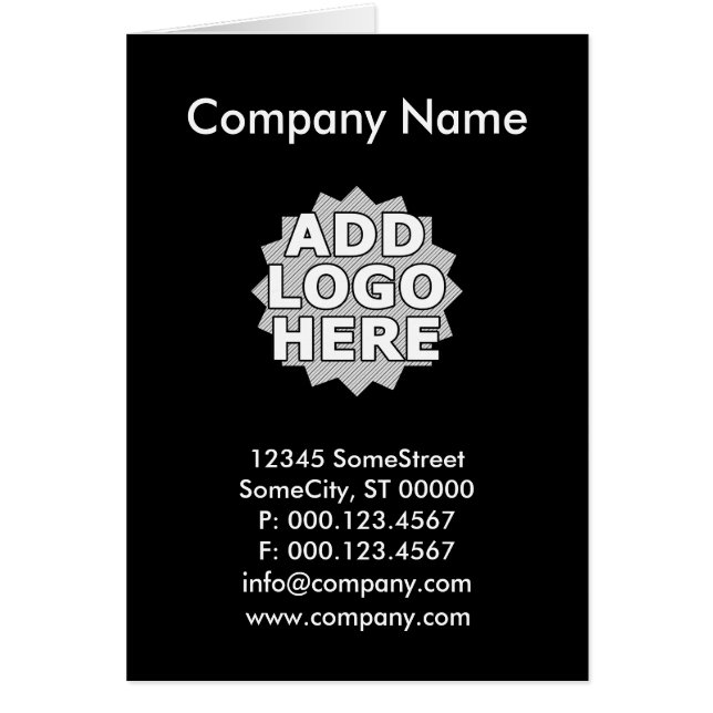 logo loyalty rewards card (Front)