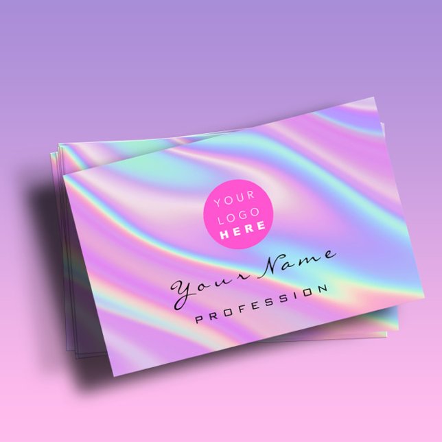Logo Makeup Artist Hair Nails Abstract Business Card (Logo Makeup Artist Hair Nails Abstract Business Card)