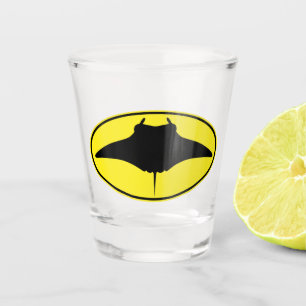 Logo Manta Ray Shot Glass