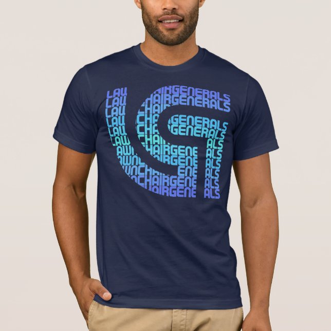 Logo_Mask_Blue T-Shirt (Front)