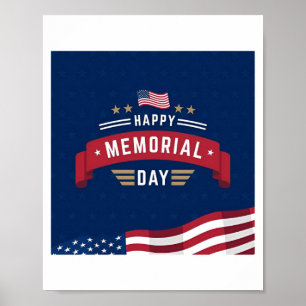 Logo Memorial Day Poster