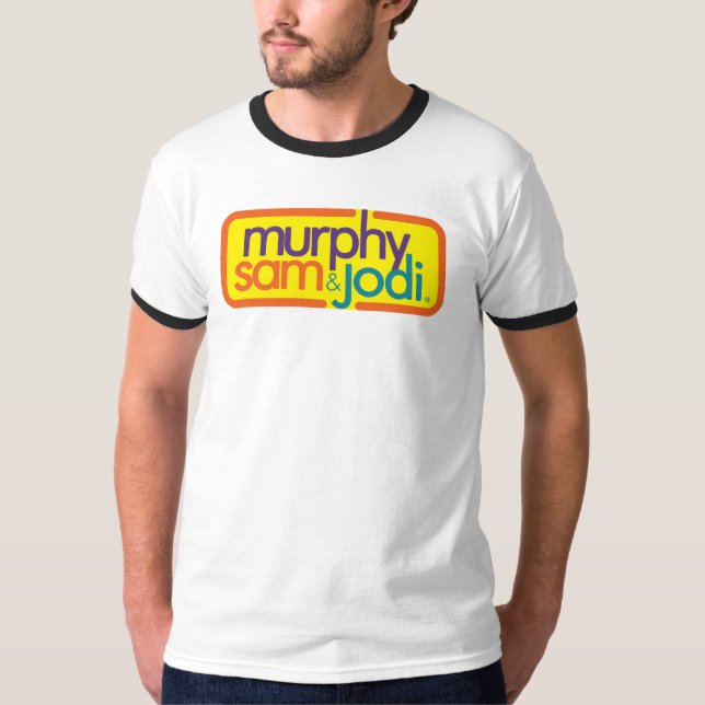 Logo Men's Ringer Shirt (Front)