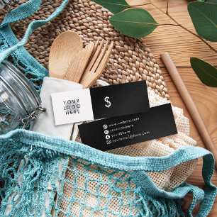 Logo Minimal Simple Black Social Media Price Tag