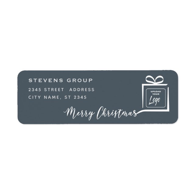 Logo Minimalist gift Merry Christmas (Front)
