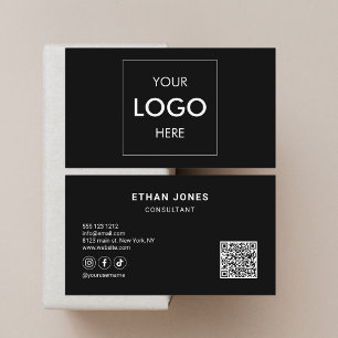 Logo Minimalist Professional Business Card