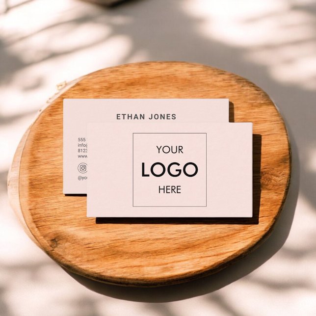 Logo Minimalist Professional Business Card (Creator Uploaded)