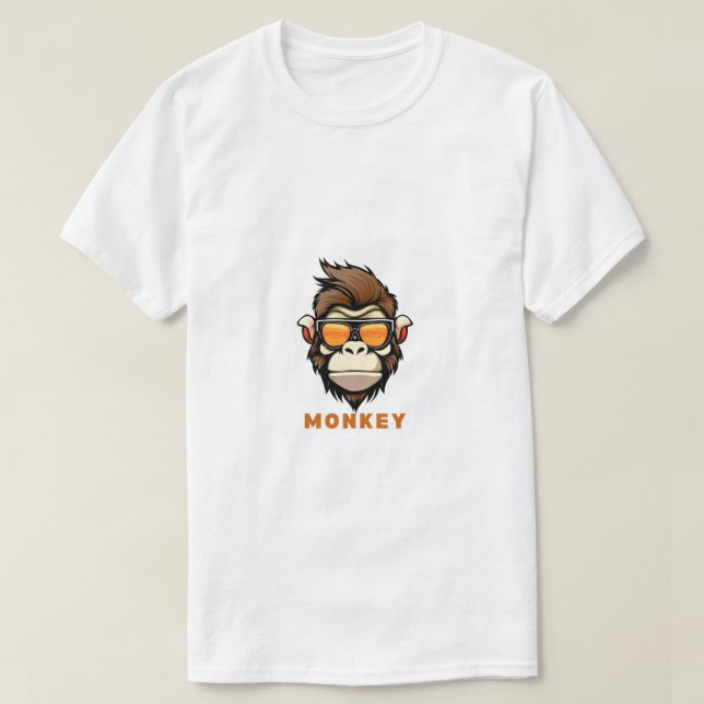 Logo Monkey T-Shirt (Design Front)