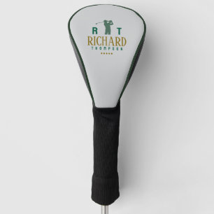 Logo Monogram for Elegant Golfers Golf Head Cover