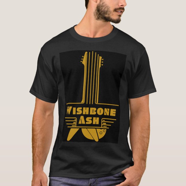 Logo Music Wishbone Ash   T-Shirt (Front)