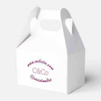 logo name letter company social media website simp favour box