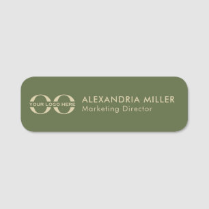Logo Name Title Name Tag