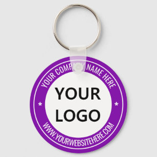 Logo Name Website Business Promotional Keychain