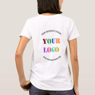 Logo Name Website Promotional Company T-Shirt