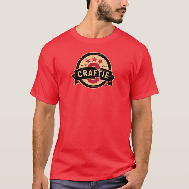 Logo on Red T-Shirt (Front)