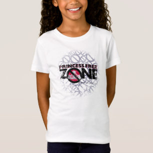logo on white girls tee