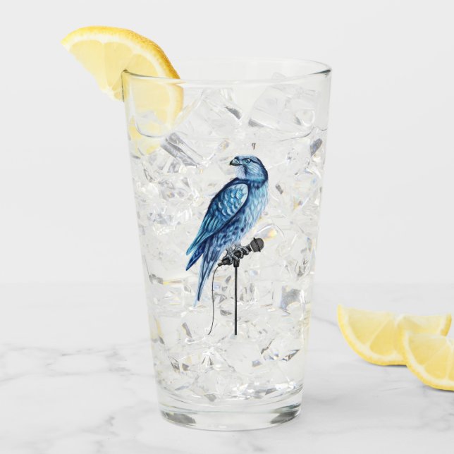 LOGO ONLY Glass Tumbler Glass (Front Ice)