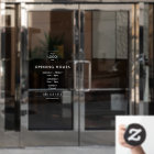 Logo Open Hours Modern Business