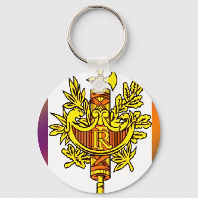 logo paris copy key ring (Front)