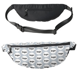 Logo Pattern Promotional Business Blue Bum Bags