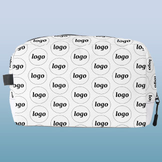 Logo Pattern Promotional Business Dopp Kit