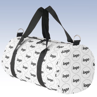 Logo Pattern Promotional Business Duffle Bag