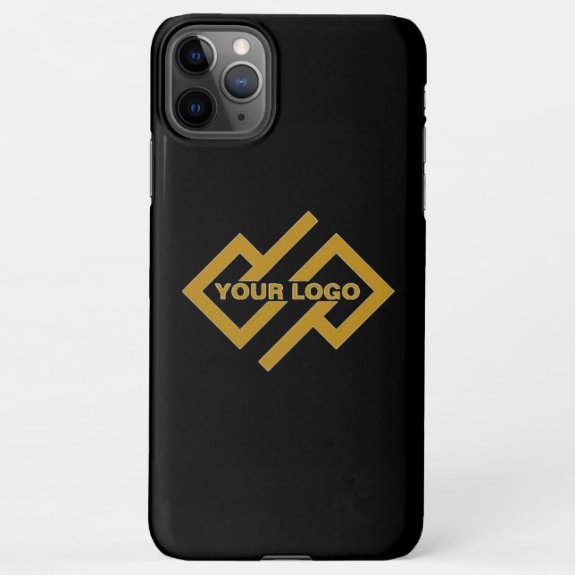 Logo Pattern Simple Logo Template iPhone Case (Back)