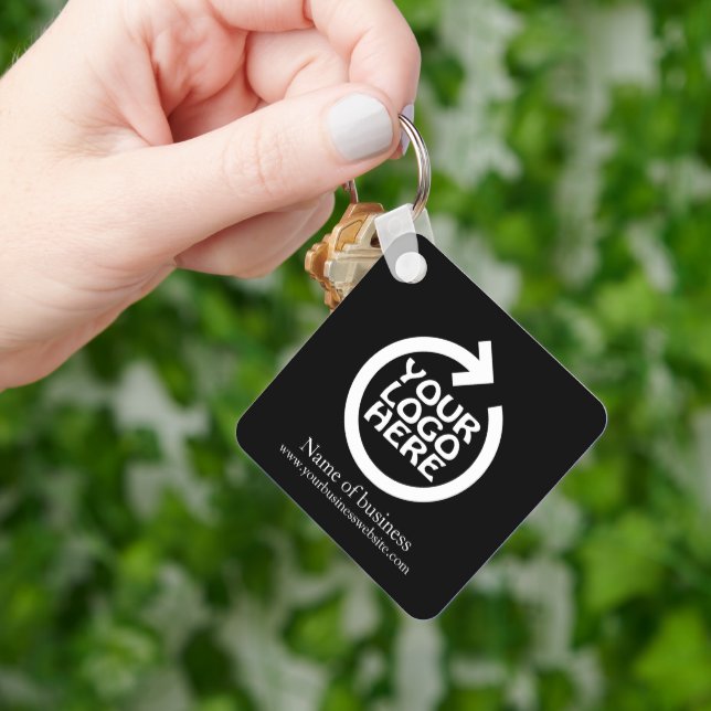 Logo Personalised Business Key Ring (Hand)