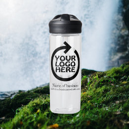 Logo Personalised Business Water Bottle