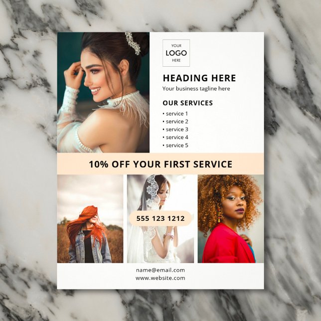 Logo Photo Business Marketing Flyer (Creator Uploaded)