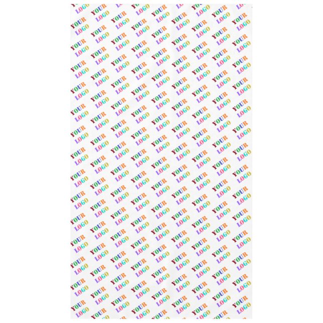 Logo Photo Colours Tablecloth Promotional Business (Front)