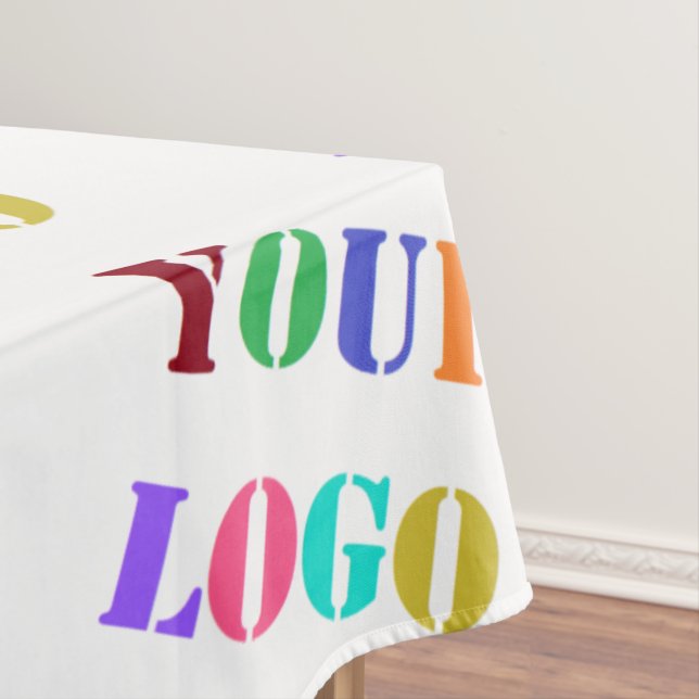 Logo Photo Promotional Business Office Tablecloth (In Situ)