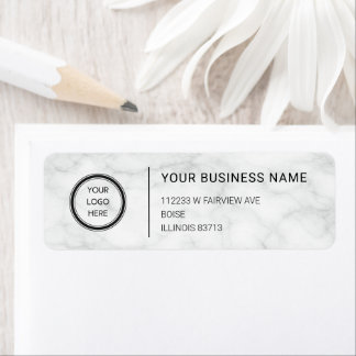 Logo Professional Business Return Address Label