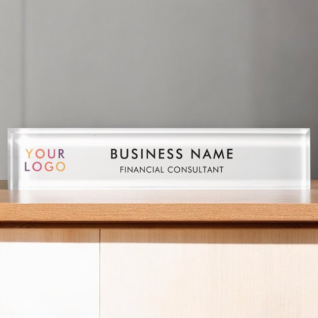 Logo Professional Simple Nameplate (Creator Uploaded)